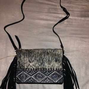 Fringe crossbody bag